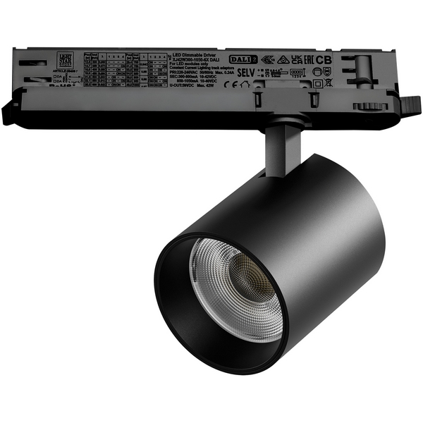 

Трековый светильник трехфазный светодиодный LED 35W 220V с управлением DALI Lightstar Alta Base A5437DALI, Черный, Alta Base A5437DALI