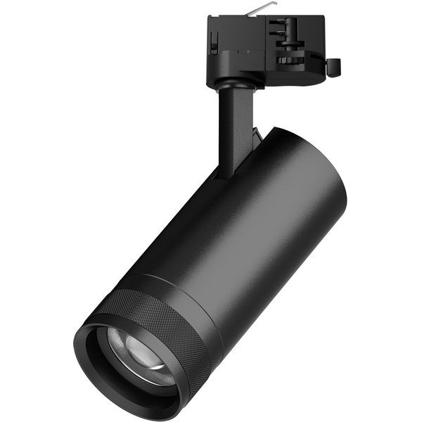 

Трековый светильник трехфазный светодиодный 20W 220V 1400LM 20-55G с адаптером Lightstar Canno Pro C4207QT, Черный, Canno Pro C4207QT