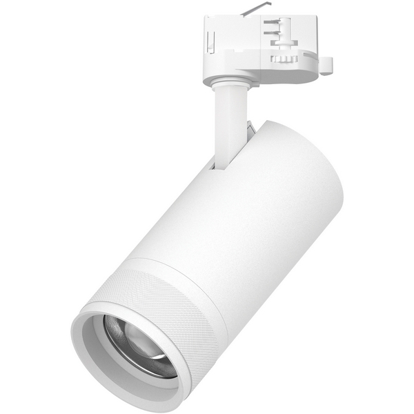 

Трековый светильник трехфазный светодиодный 30W 220V 2100LM 20-55G с адаптером Lightstar Canno Pro C4306QT, Белый, Canno Pro C4306QT