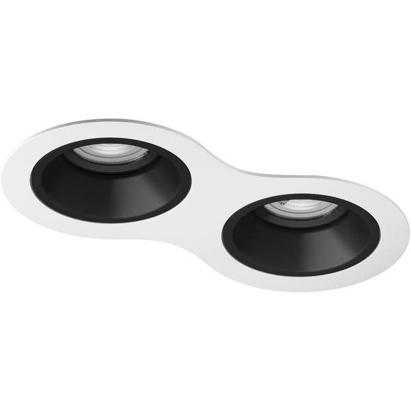 

Встраиваемый светильник под LED модуль/ламп МR16 Lightstar Domino D6260707BMOD, Черный, Domino D6260707BMOD