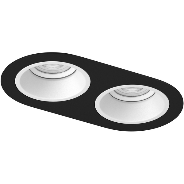 

Встраиваемый светильник под LED модуль/ламп МR16 Lightstar Domino D6570606WMOD, Черный, Domino D6570606WMOD