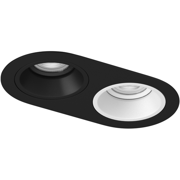 

Встраиваемый светильник под LED модуль/ламп МR16 Lightstar Domino D6570607WBMOD, Черный, Domino D6570607WBMOD