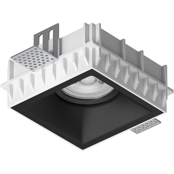 

Встраиваемый светильник под гипсокартон и под LED модуль/ламп МR16 Lightstar Domino G214507BMOD, Черный, Domino G214507BMOD
