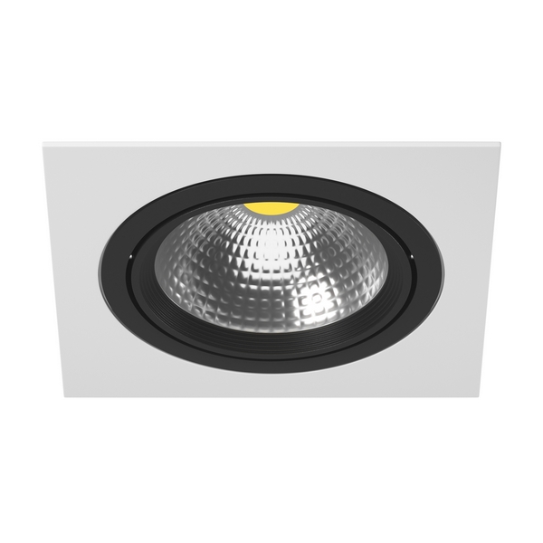 

Встраиваемый светильник Lightstar Intero 111 i81607, Черно-белый, Intero 111 i81607