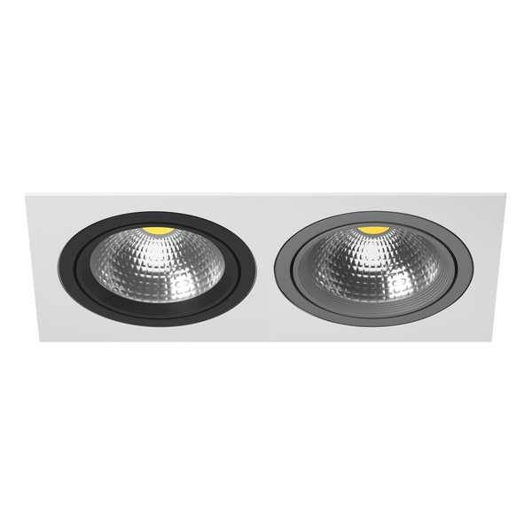

Встраиваемый светильник Lightstar Intero 111 i8260709, Черно-белый, Intero 111 i8260709