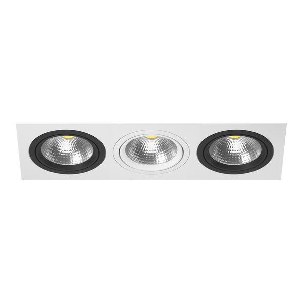 

Встраиваемый светильник Lightstar Intero 111 i836070607, Черно-белый, Intero 111 i836070607