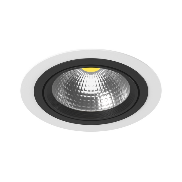 

Встраиваемый светильник Lightstar Intero 111 i91607, Черно-белый, Intero 111 i91607