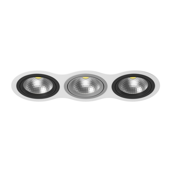 

Встраиваемый светильник Lightstar Intero 111 i936070907, Черно-белый, Intero 111 i936070907