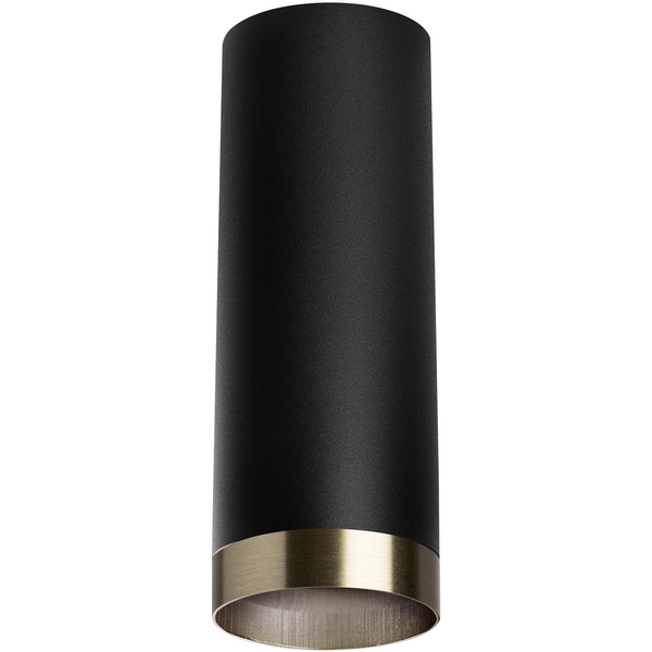 

Точечный накладной светильник (214487+203431) Lightstar RULLO R487431, Черный, RULLO R487431