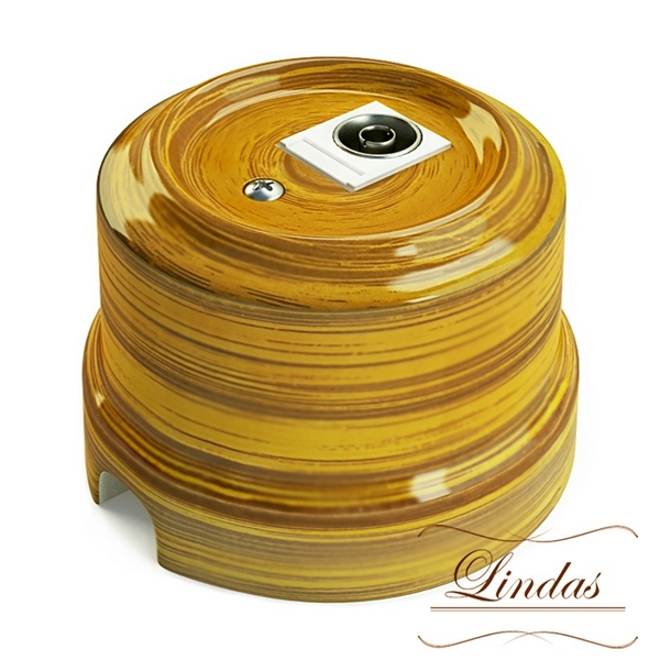 

Розетка TV декор Бамбук 32525 (Lindas), 32525