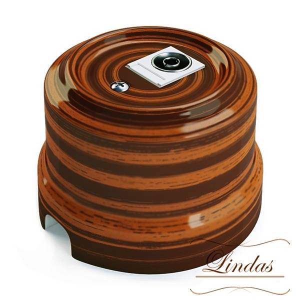 

Розетка TV декор Палисандр 32527 (Lindas), 32527