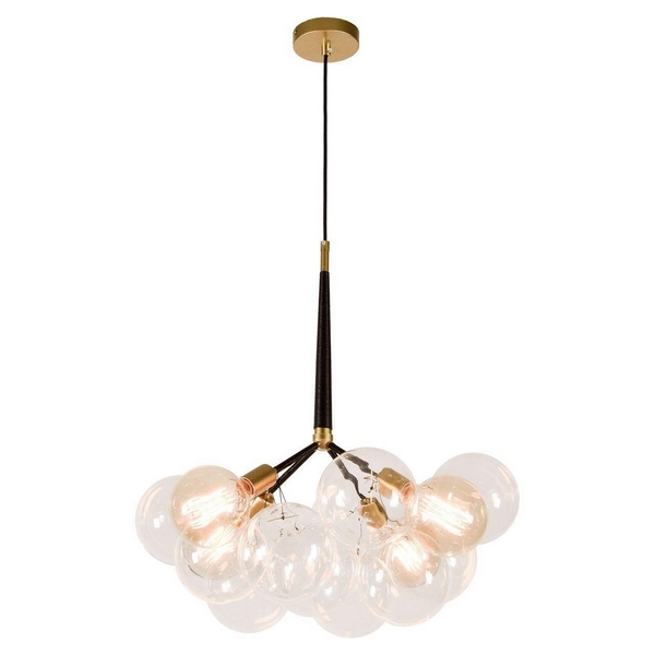

Подвесная люстра IP21 Lussole Loft Murray GRLSP-8171 шарики, Прозрачный, Murray GRLSP-8171