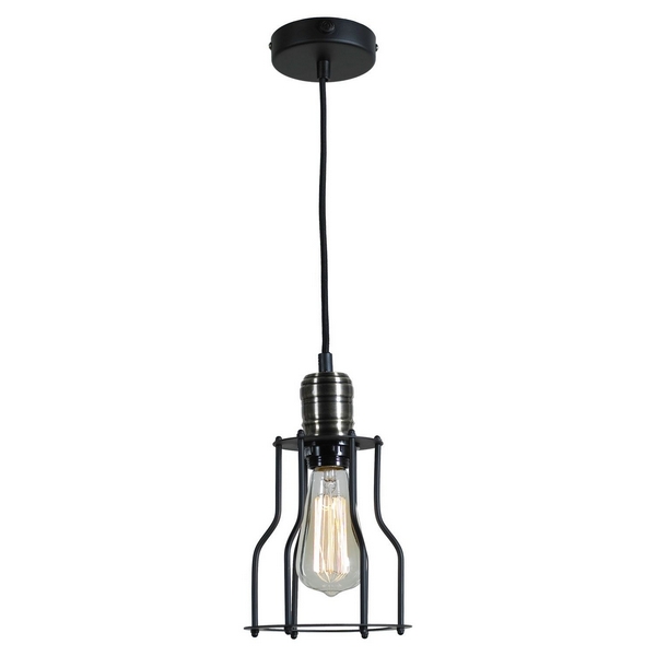 

Подвесной светильник Lussole Loft Baldwin GRLSP-9610, Черный, Baldwin GRLSP-9610