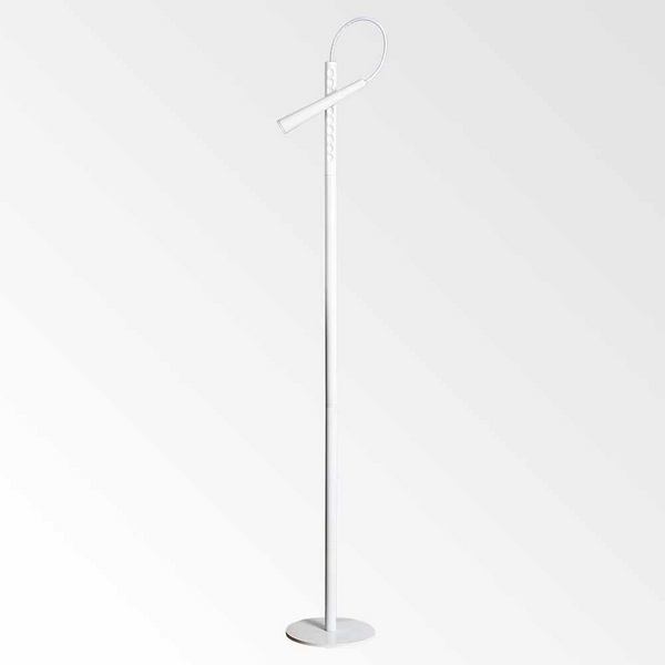 

Торшер IP21 светодиодный с выключателем Lussole Loft Dawson LSP-0578, Белый, Dawson LSP-0578
