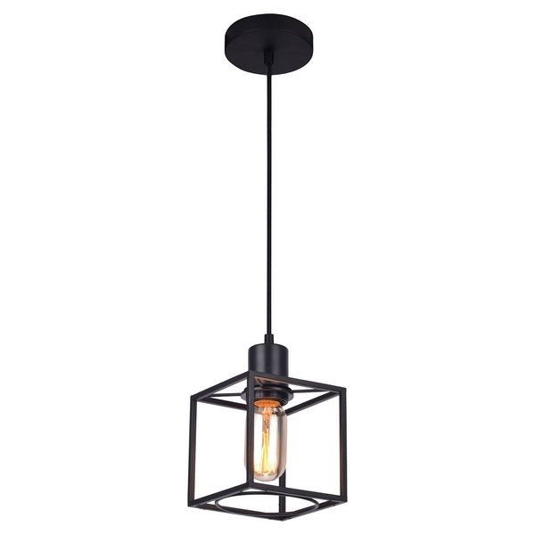 

Подвесной светильник Lussole Loft Badger LSP-9540, Черный, Badger LSP-9540