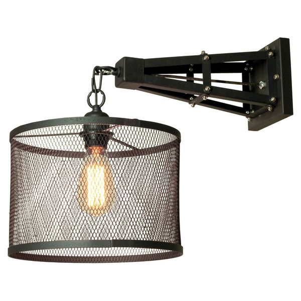 

Бра Lussole Loft Parker LSP-9884, Черный, Parker LSP-9884