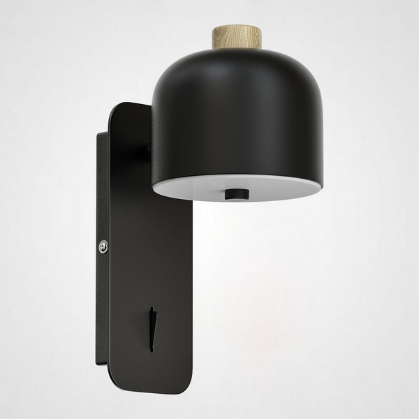 

Настенный светильник с выключателем LED Lu Carte Dewdrop LC-11-0722, Черный, Dewdrop LC-11-0722