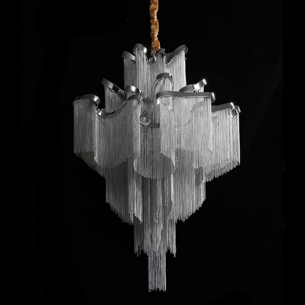 

Каскадная подвесная люстра E14 Lu Carte LC-11-0769, Хром, LC-11-0769