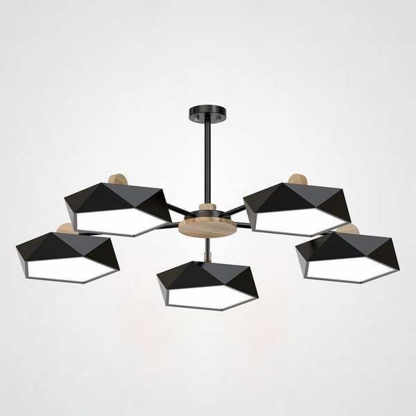 

Потолочная люстра на штанге LED Lu Carte LC-11-0960, Черный, LC-11-0960