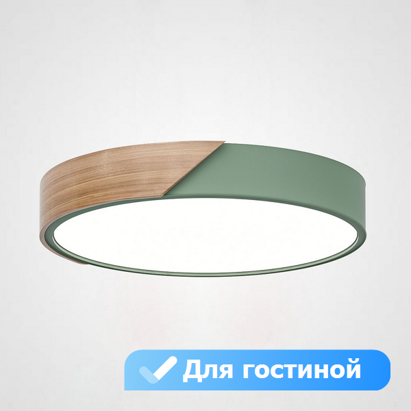 

Потолочный светильник круглый LED в гостиную Lu Carte LC-11-1221, Зеленый, LC-11-1221
