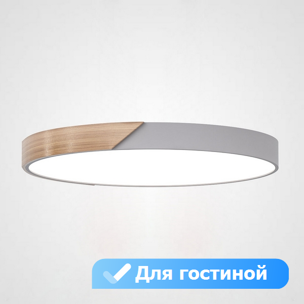 

Потолочный светильник LED в гостиную Lu Carte LC-11-1234, Серый, LC-11-1234