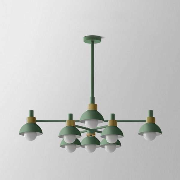

Потолочная люстра на штанге E27 Lu Carte LC-11-1237, Зеленый, LC-11-1237