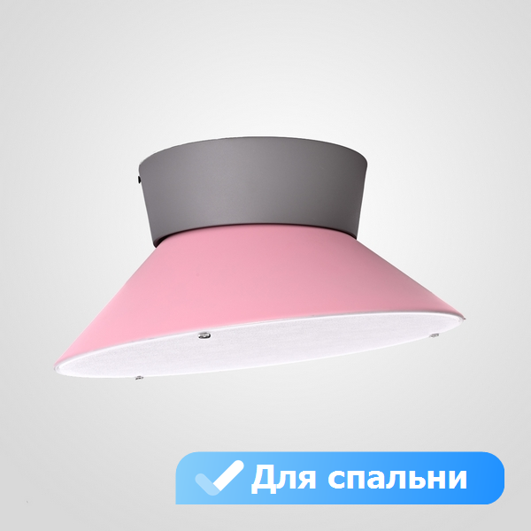 

Потолочный светильник LED для спальни Lu Carte LC-11-1258, Розовый, LC-11-1258