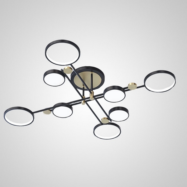 

Потолочная люстра на штанге LED Lu Carte LC-11-1354, Золото, LC-11-1354