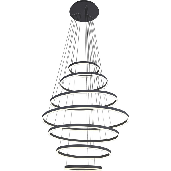 

Подвесная люстра с пультом LED Lu Carte Tanis LC-22-0517, Черный, Tanis LC-22-0517