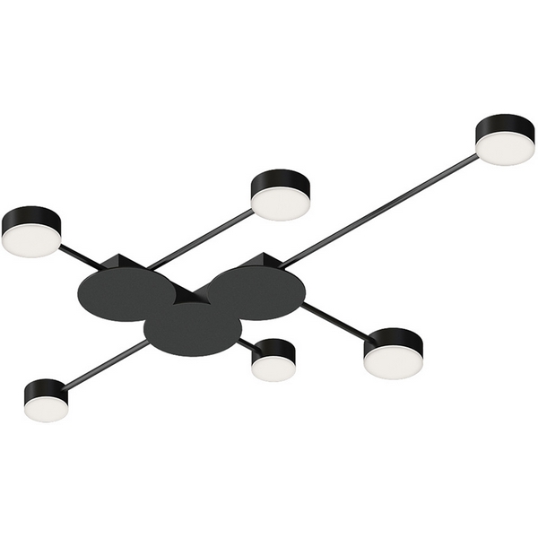 

Настенно-потолочный светильник с пультом LED Lu Carte Adelia LC-22-0585, Черный, Adelia LC-22-0585