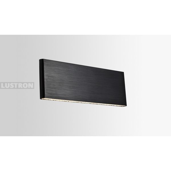 

Настенный светильник линейный светодиодный W205 Lucia Tucci Aero nero LED, Черный, Aero AERO W205 nero LED