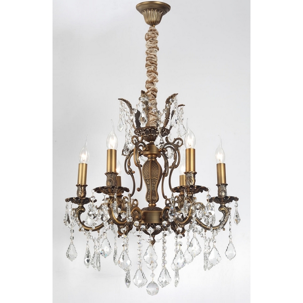 

Подвесная люстра 122.6 Lucia Tucci Barletta antique подсвечник, Бронза, Barletta BARLETTA 122.6 antique