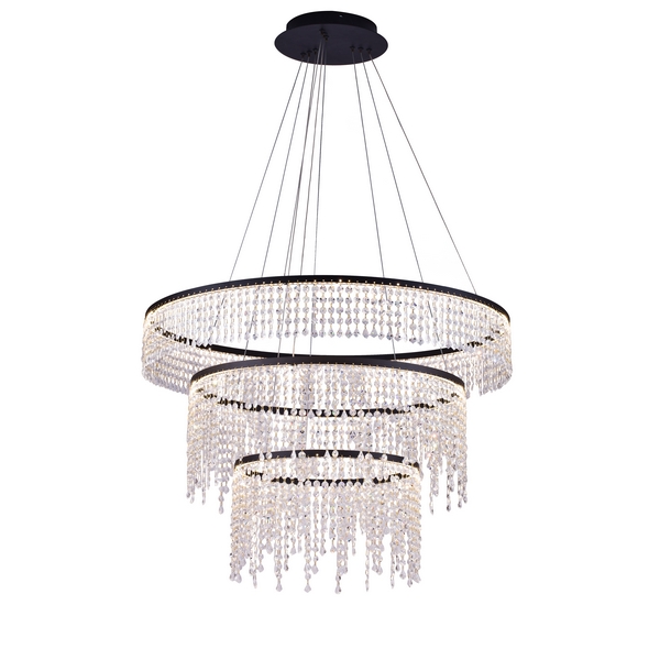 

Хрустальная люстра светодиодная eclipse 1670.3 LED (Lucia Tucci), Хром, Eclipse eclipse 1670.3 LED