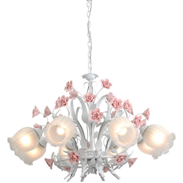 

Подвесная люстра di 106.8 Lucia Tucci Fiori Rose, Белый, Fiori Di Rose Fiori di rose 106.8