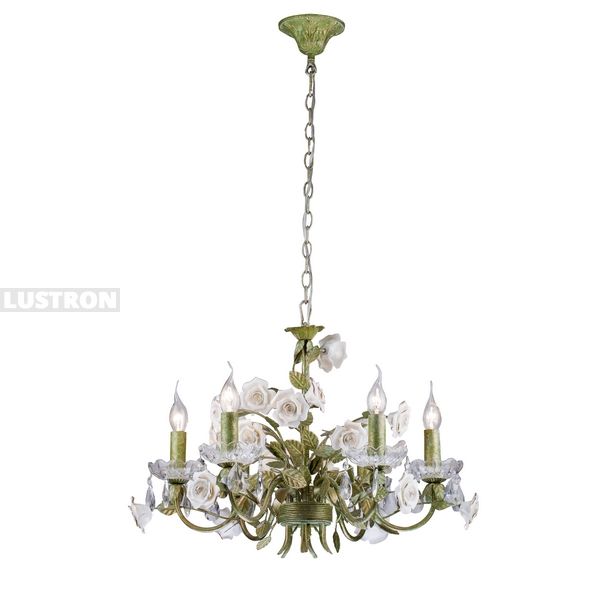 

Подвесная люстра di 1770.6 Lucia Tucci Fiori Rose, Зеленый, Fiori Di Rose Fiori di rose 1770.6