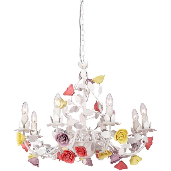 

Подвесная люстра di 185.8 Lucia Tucci Fiori Rose подсвечник, Разноцветный, Fiori Di Rose Fiori di rose 185.8