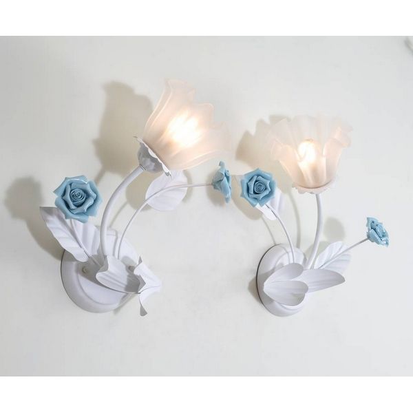 

Бра di W112.1 Lucia Tucci Fiori Rose RIGHT, Белый, Fiori Di Rose Fiori di rose W112.1 RIGHT