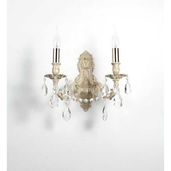

Бра W141.2 Lucia Tucci Firenze cream white, Бежевый, Firenze FIRENZE W141.2 cream white