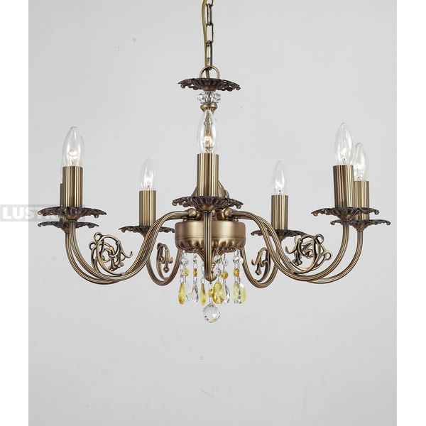 

Подвесная люстра LAME 139.7 Antique New (Lucia Tucci), Бронза, Lame LAME 139.7 Antique New