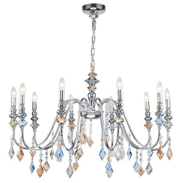 

Подвесная люстра 4450.10 Lucia Tucci Maya chrome, Хром, Maya MAYA 4450.10 chrome