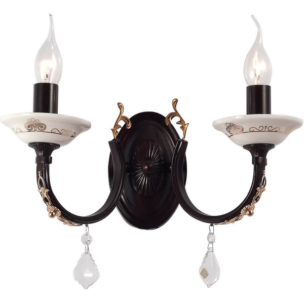 

Бра W143.2 brown Lucia Tucci Messina, Коричневый, Messina MESSINA W143.2 brown
