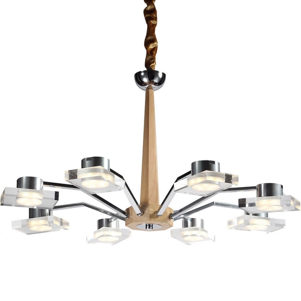 

Люстра светодиодная бук 070.8 Lucia Tucci Natura Led, Белый, Natura Natura 070.8 Led
