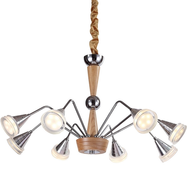 

Люстра паук светодиодная бук 072.8 Lucia Tucci Natura Led, Белый, Natura Natura 072.8 Led