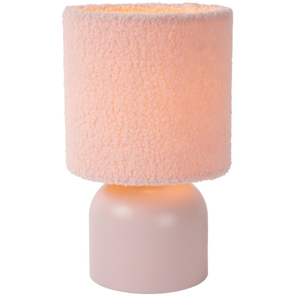 

Настольная лампа Lucide Woolly 10516/01/66, Розовый, Woolly 10516/01/66