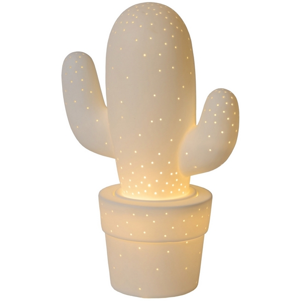 

Настольная лампа Lucide Cactus 13513/01/31, Белый, Cactus 13513/01/31