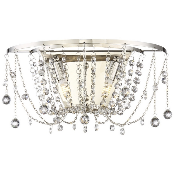 

Бра хрустальное Lumien Hall Megali 0019/2W-CLCR, Хром, Megali 0019/2W-CLCR