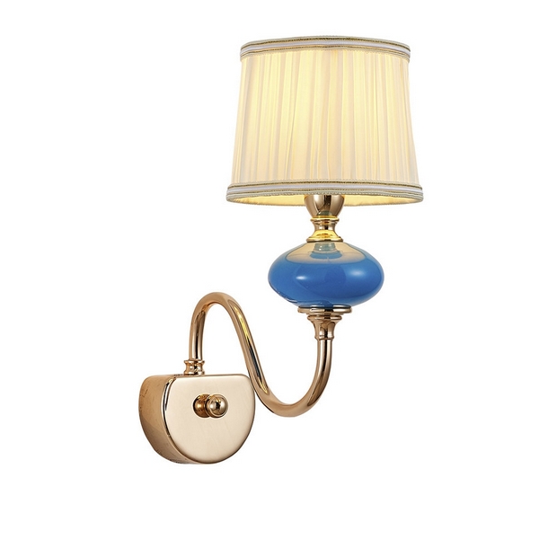 

Бра Lumien Hall Макей 1031/1W-GD-PBL-WT, Белый, Макей 1031/1W-GD-PBL-WT