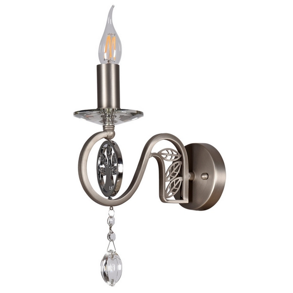 

Бра Lumien Hall Auerel 2031/1W-SNCR-CL, Серебро, Auerel 2031/1W-SNCR-CL