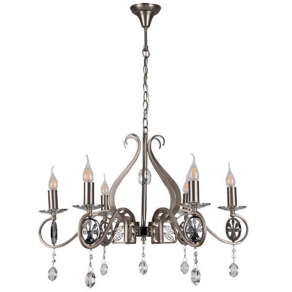 

Подвесная люстра Lumien Hall Auerel 2031/6H-SNCR-CL, Auerel 2031/6H-SNCR-CL