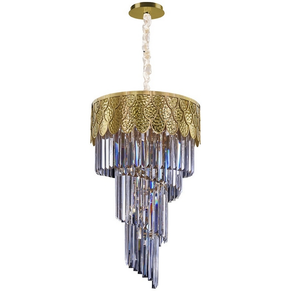 

Подвесная люстра Lumien Hall Делис 3012/13P-TGD-CL, Золото, Делис 3012/13P-TGD-CL